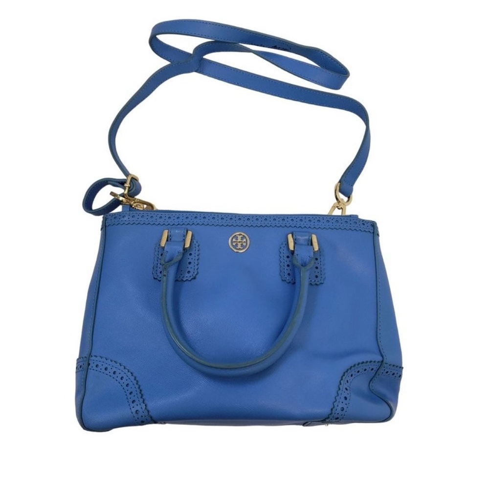 Tory Burch Robinson Saffiano Leather Convertible Crossbody Bag